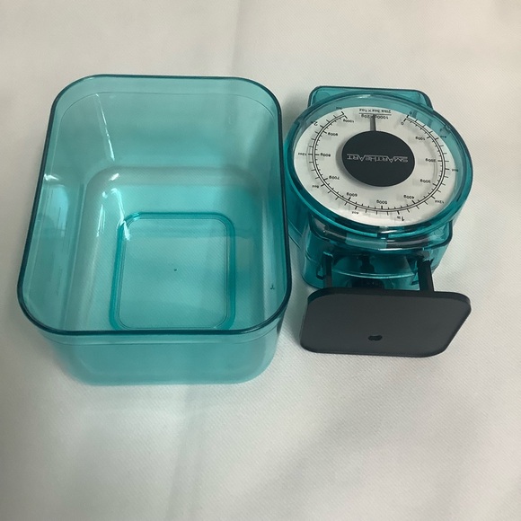 Mechanical Kitchen Scale Transparent Black Plastic - Picture 16 of 16